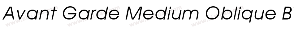 Avant Garde Medium Oblique BT字体转换